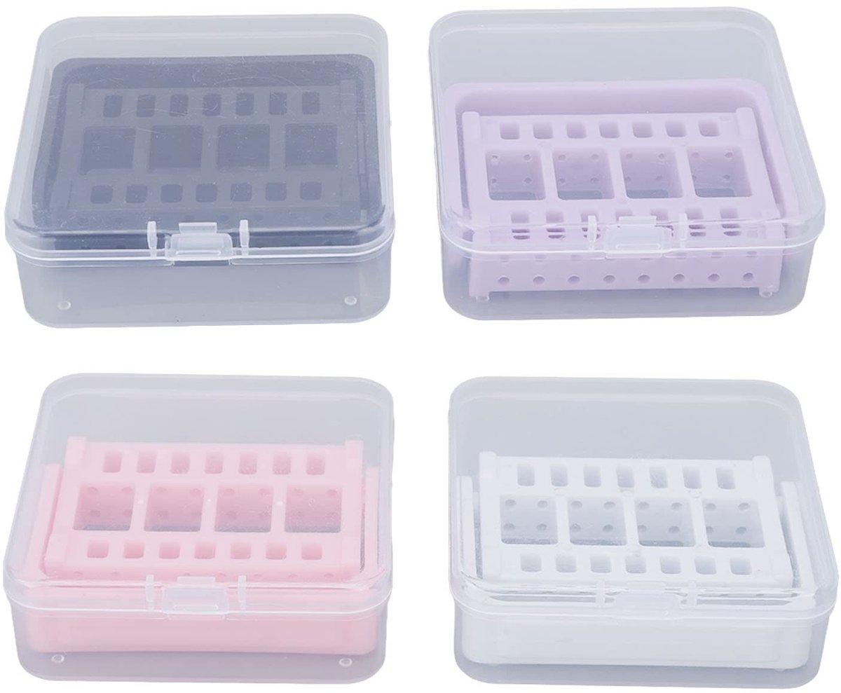 Dailygoods - Nagelboren Houder, 4 Stuks Display Organizer voor Nail Art