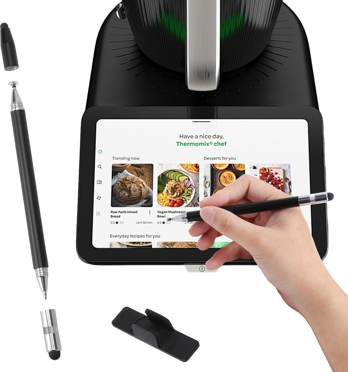 Cosensi - 4-in-1 Stylus Pen met Clip voor Thermomix