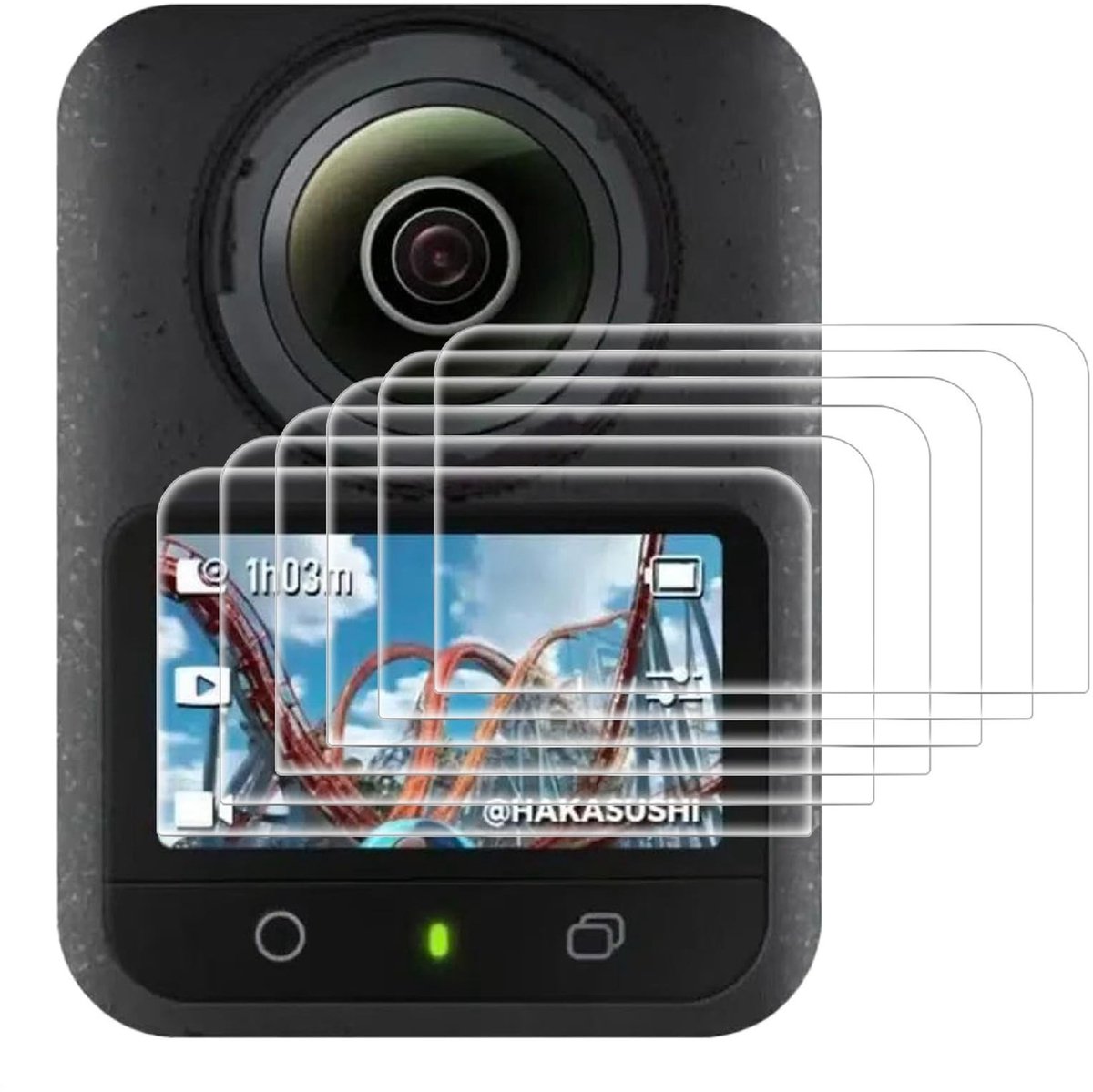 Cosensi - HD Displaybeschermfolie voor DJI Osmo 360, 6 Stuks