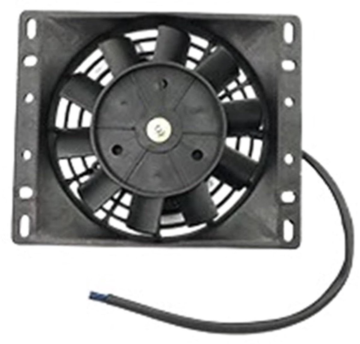 Motorventilator - Koelventilator - Motor Koelen - Omkeerbare Luchtstroom - 12V - Zwart