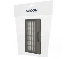 SQOON® HEPA-filter geschikt voor Bosch/Siemens stofzuiger - Gelijk aan 491669 (00491669) / BBZ152HF / VZ152HFB - vervangingsfilter voor optimale filtratie
