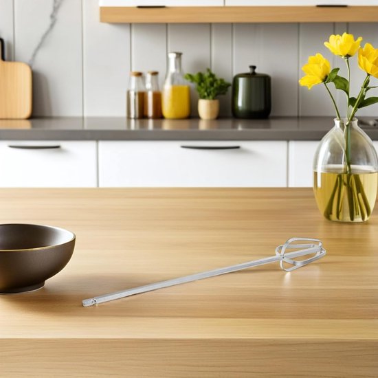 Mixer Kloppers - Keuken Accessoires - Eten Bereiden - Verlengde Schacht - 3 Stuks - Zilver — afbeelding 4