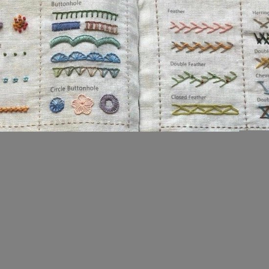 Borduursteken Boek - Naaien Gids - Creatief Leren - Stap-voor-stap - 27 x 23 cm - A — afbeelding 2
