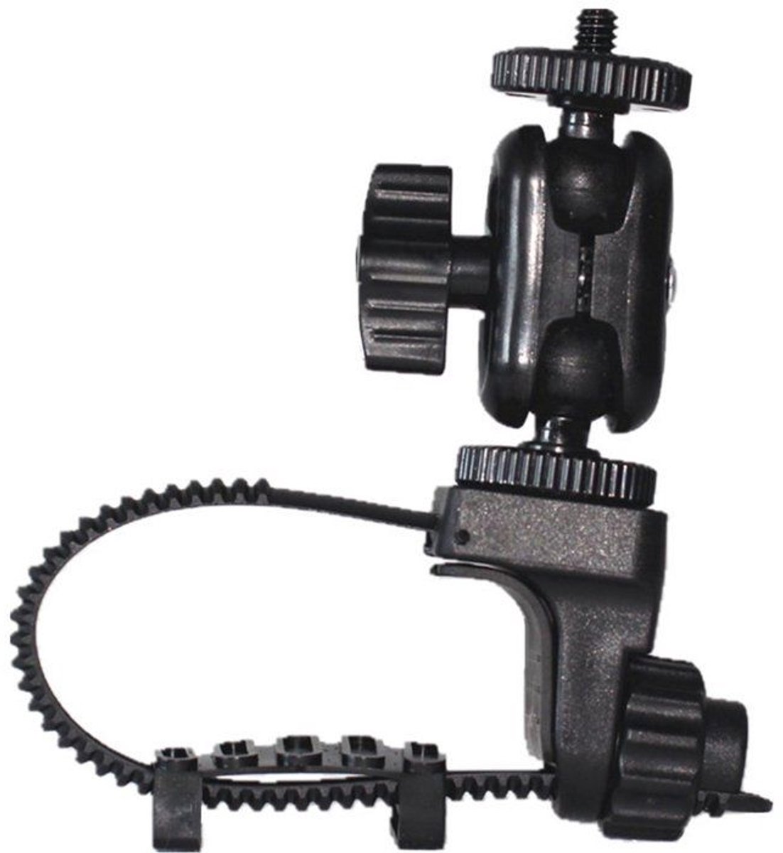 Telefoonhouder - 360° draaibare metalen kabelhouder + telefoonclip - Geschikt voor
