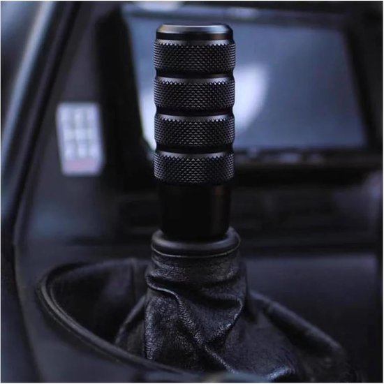 Schakelpookknop Set - Versnellingspook Upgrade - Comfortabel Rijden - Soepel Schakelen - 10mm Adapter - Zwart — afbeelding 2