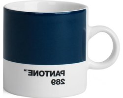 Espresso Kopje - Kleine Koffiecup - Genieten van Koffie - Handgemaakt Porselein - 120 ml - Donkerblauw