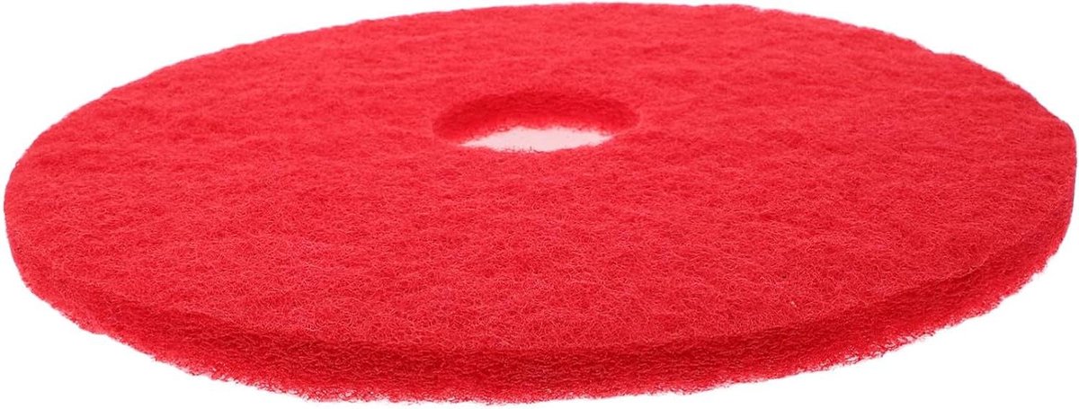 Vloerpolijstpad - Schoonmaakpad - Vloeronderhoud - Efficiënte Reiniging - 43.20x43.20CM - Rood