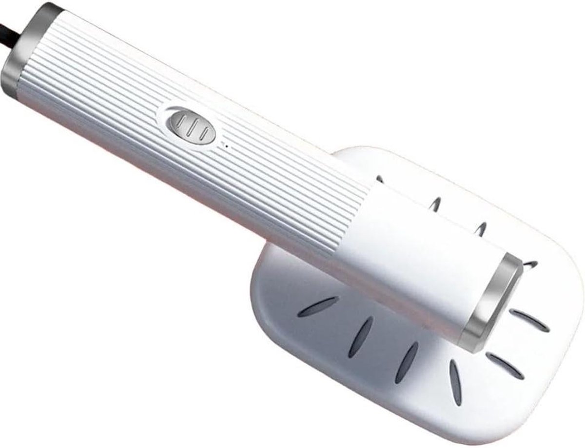 Handmatig Stoomstrijkijzer - Draagbare Stomer - Kleding Vernieuwen - USB Aangedreven - 24 x 8 cm - Wit