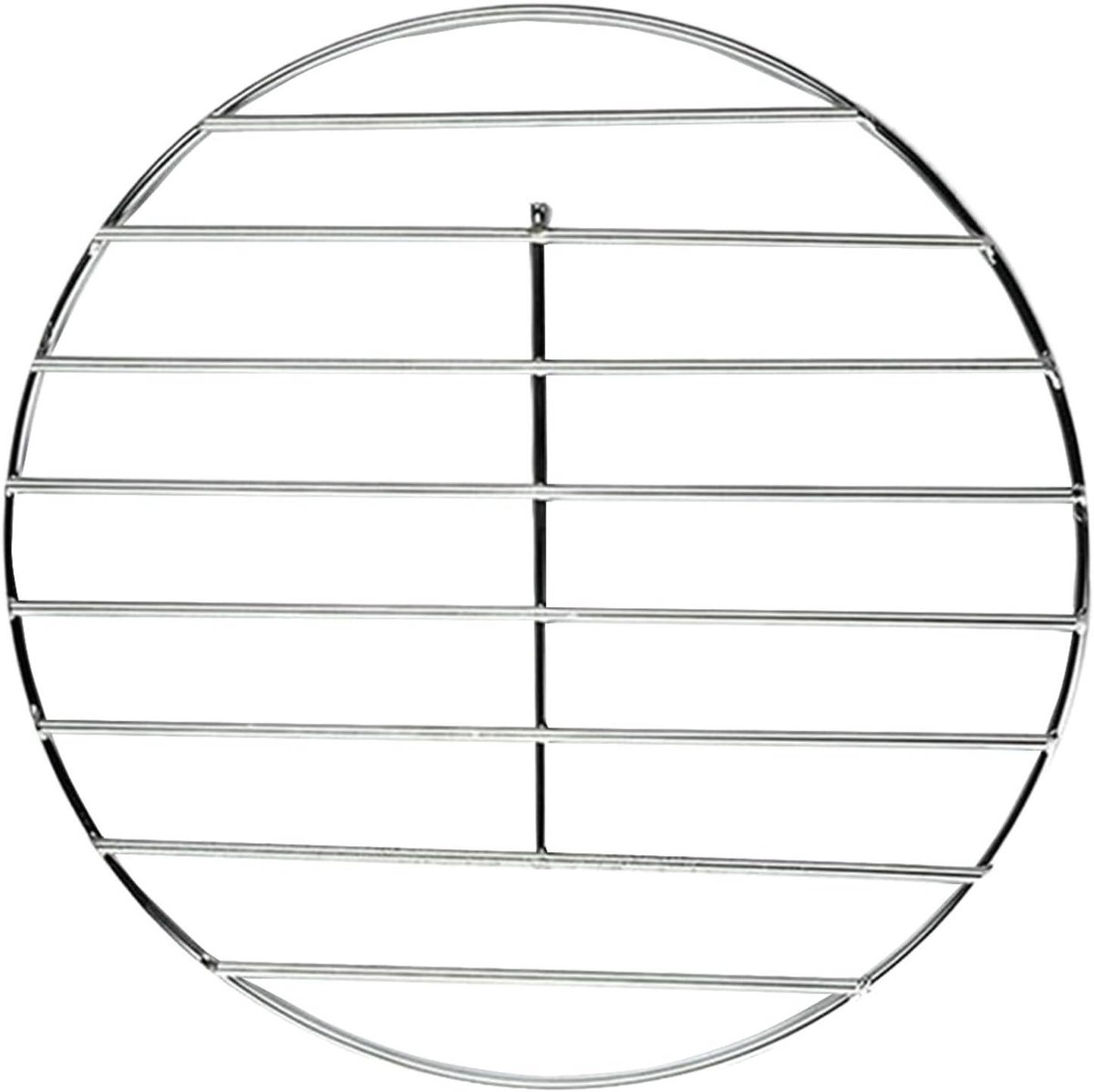 BBQ Grillrooster - Rond Rooster - Buiten Koken - Roestvrij Staal - 30 cm - Zilver