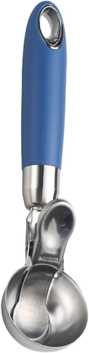 IJs Scoop - IJsschep Lepel - Desserts Serveren - Comfortabele Handgreep - 20 cm Lengte - Blauw