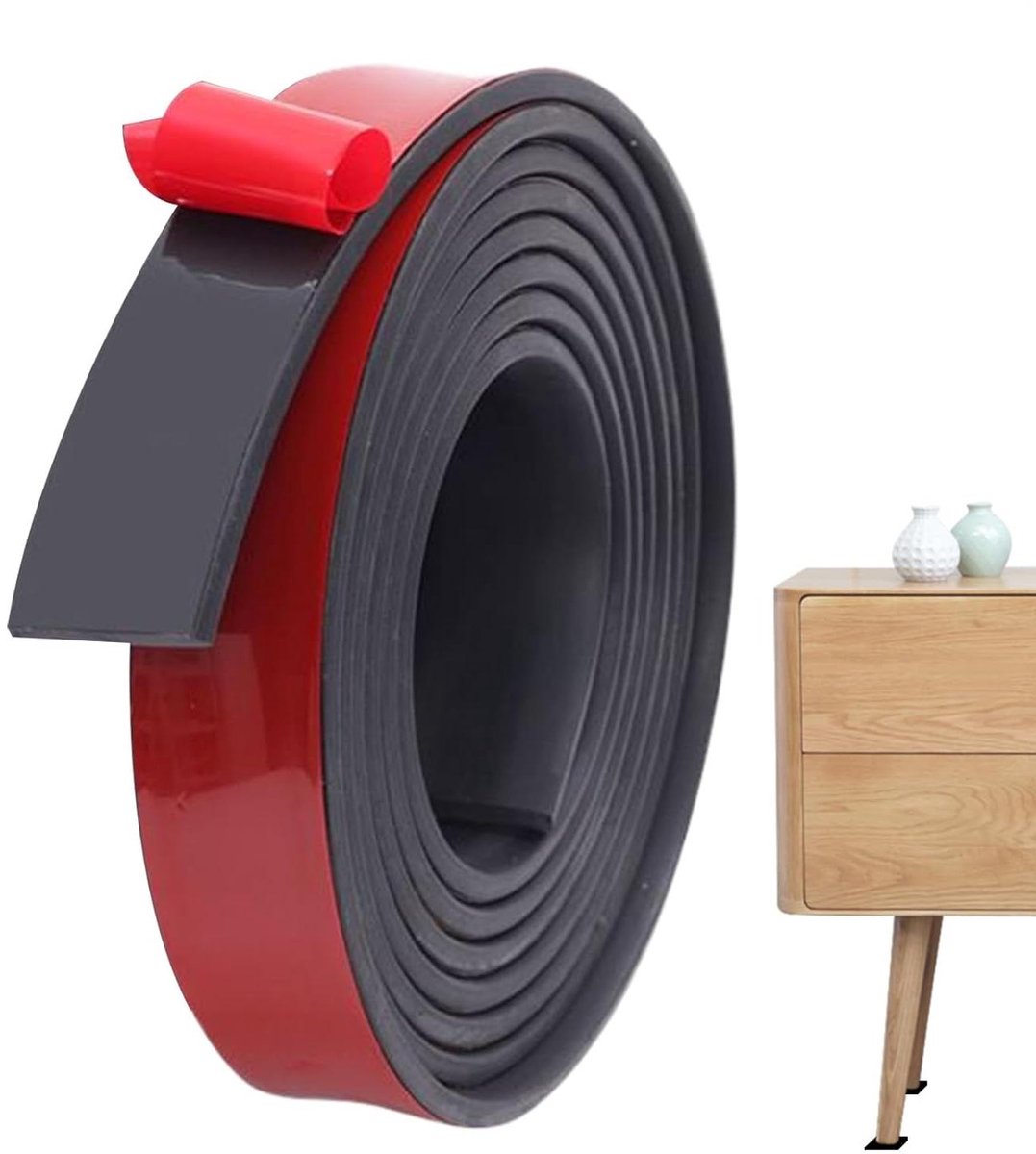 Rubberen Tape - Afdichtingsstroken - Geluidsreductie - Waterbestendig - 50 mm x 3m - Zwart
