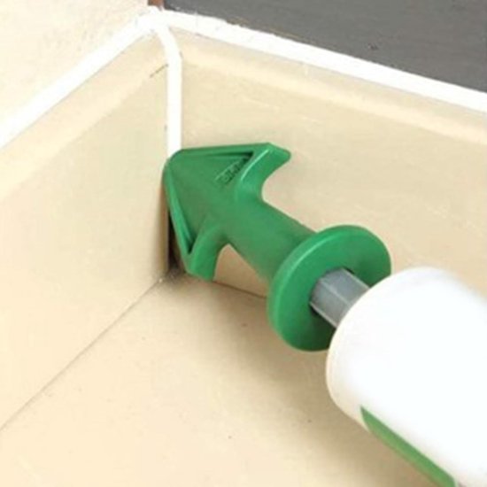 Afdichtingsgereedschap Set - Voegen Mondstukken - Precisie Afwerking - Herbruikbaar Draagbaar - 3 Maten - Grijs — afbeelding 2