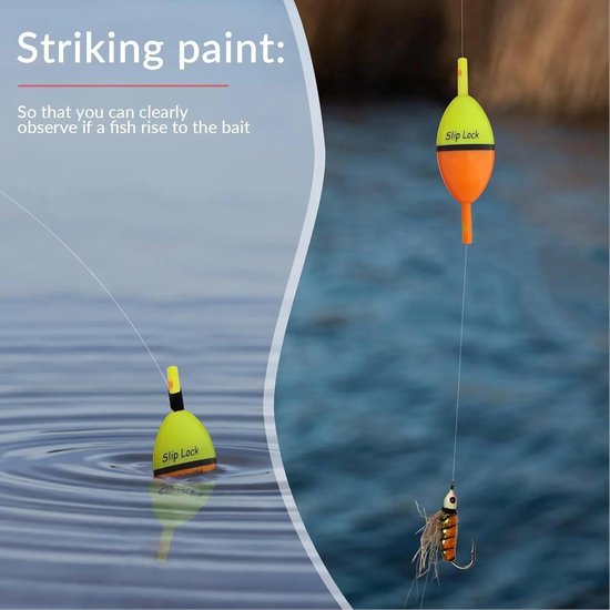 Glijdobber Vistuig - Zoetwater Dobbers - Baars Forel Vangen - Eenvoudig te Monteren - 12 cm Lengte - Groot — afbeelding 4