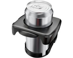 Ventilatie Bekerhouder - Auto Organizer - Dagelijks Reizen - Opvouwbare Elastische Clip - 18 x 13 x 4 cm - Zwart
