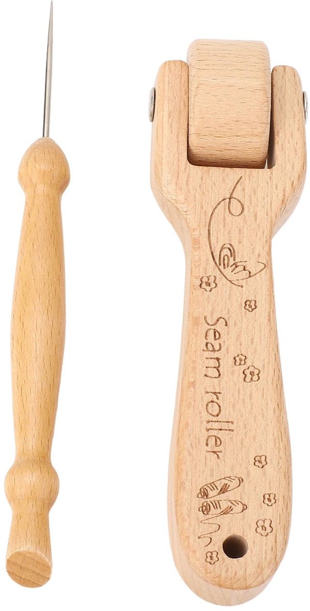 Dailygoods - Ergonomische Naadroller van Beukenhout voor Naaien