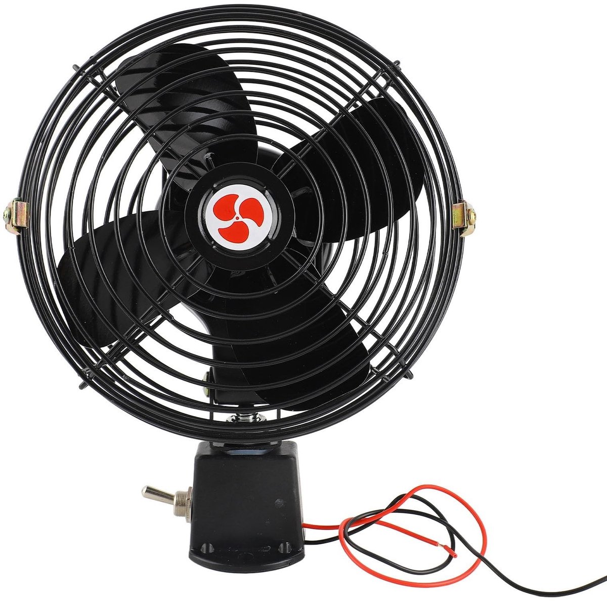 Dailygoods - 12V Ventilator voor Auto met 2 Snelheden