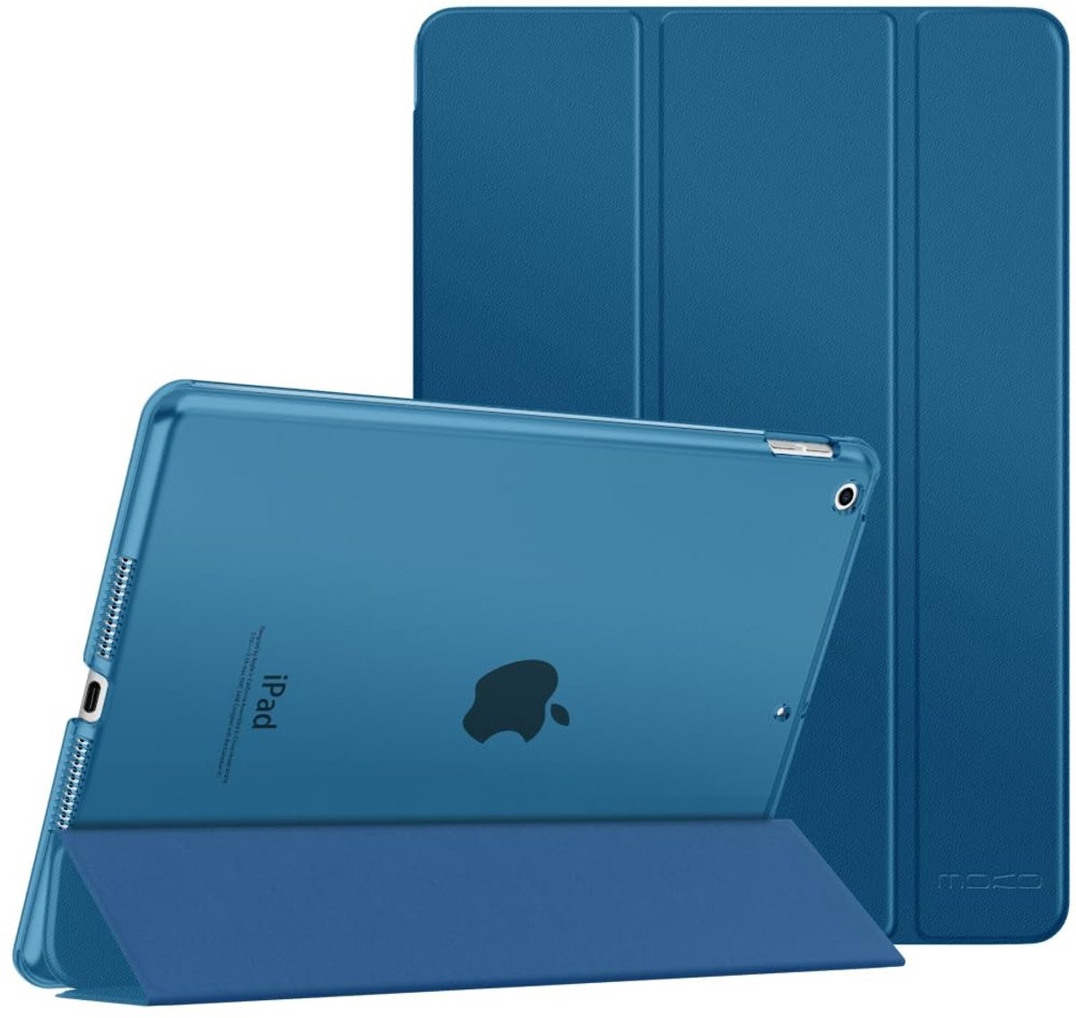 Dailygoods - Hoesje voor iPad 10.2 met Slanke Standaard en Automatisch Waken