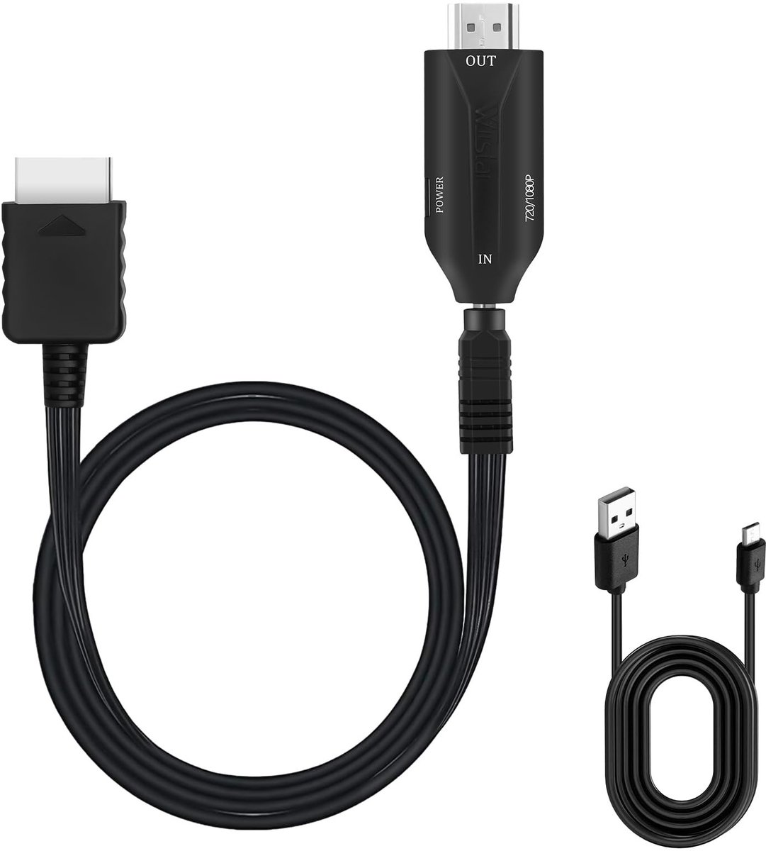 Dailygoods - HDMI-AV-kabel voor PS1/PS2 Consoles