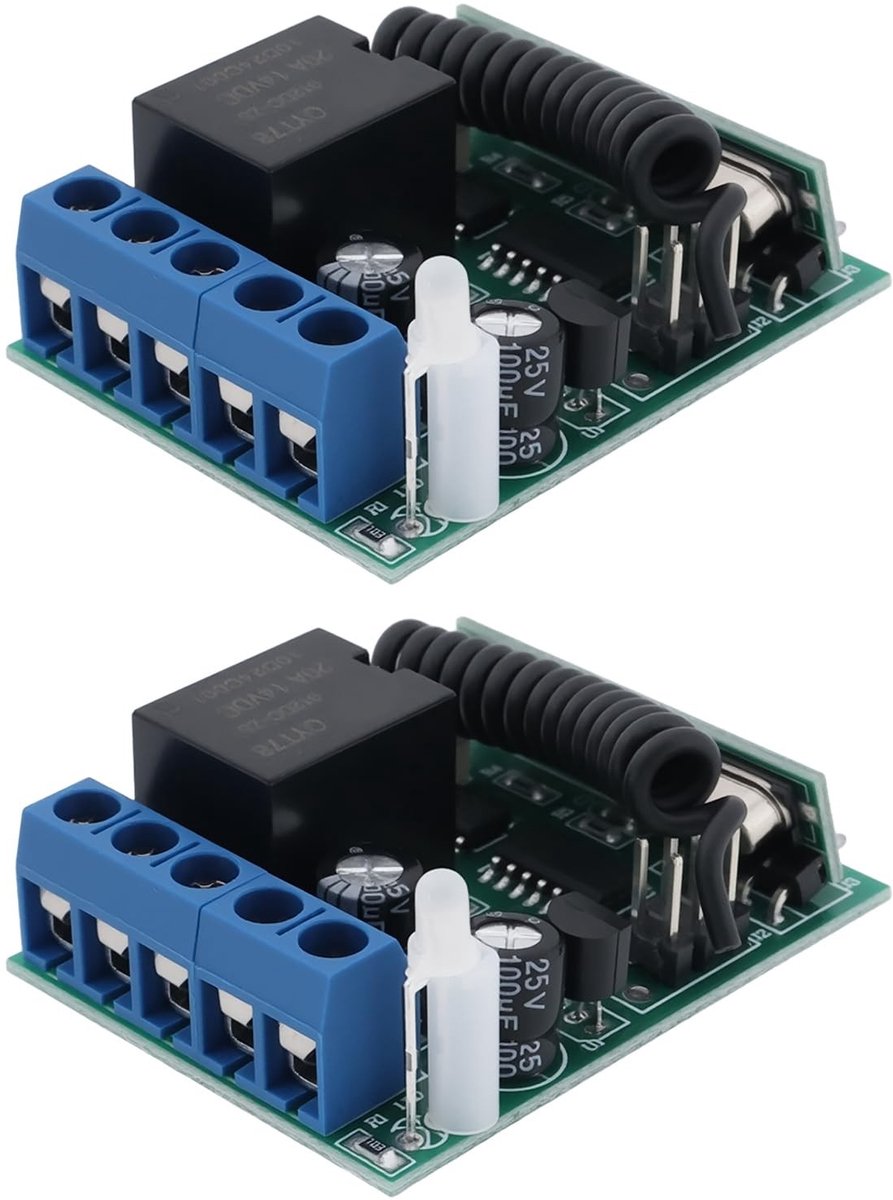 Dailygoods - Set van 2 Ontvanger Controllers voor Draadloze Toegang
