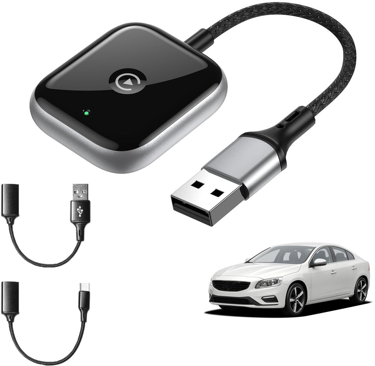 Dailygoods - Draadloze CarPlay Adapter voor Eenvoudige Upgrade