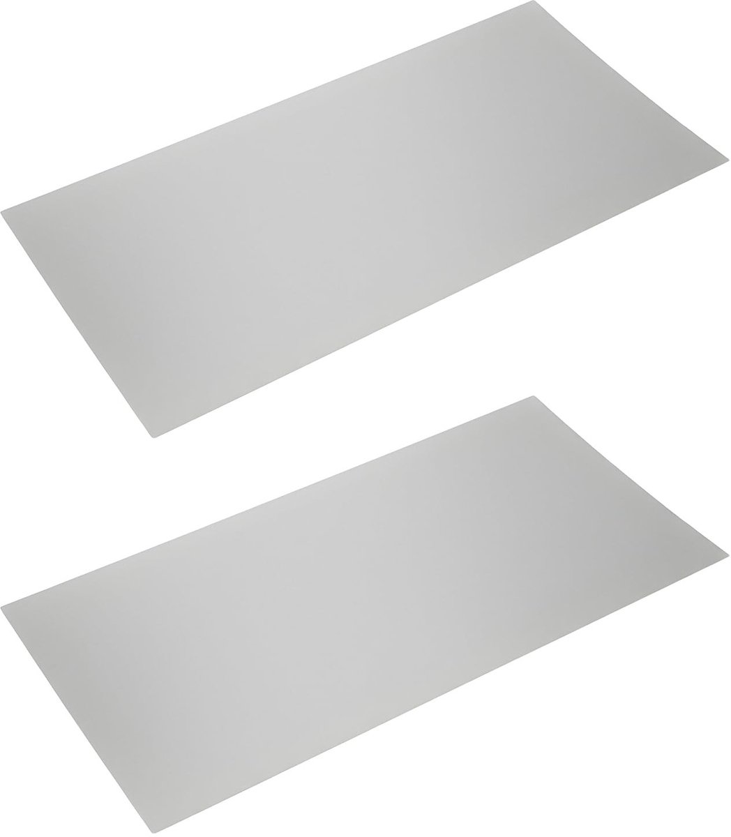 Dailygoods - Roestvrij Stalen Platte Pad Stalen Plaat 200x100x0.2mm