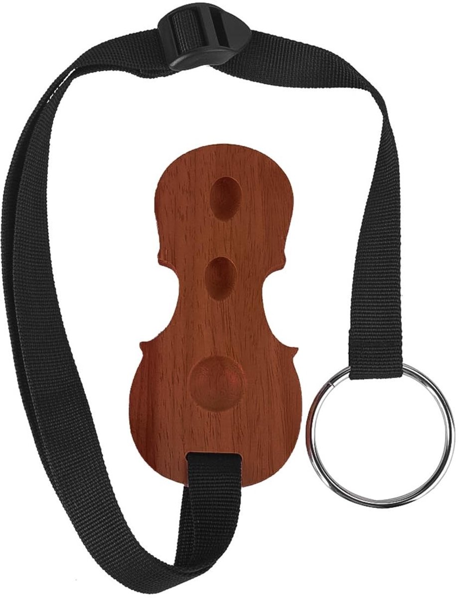 Dailygoods - Cello Antislipmat van Massief Hout met 3 Gatenhouders