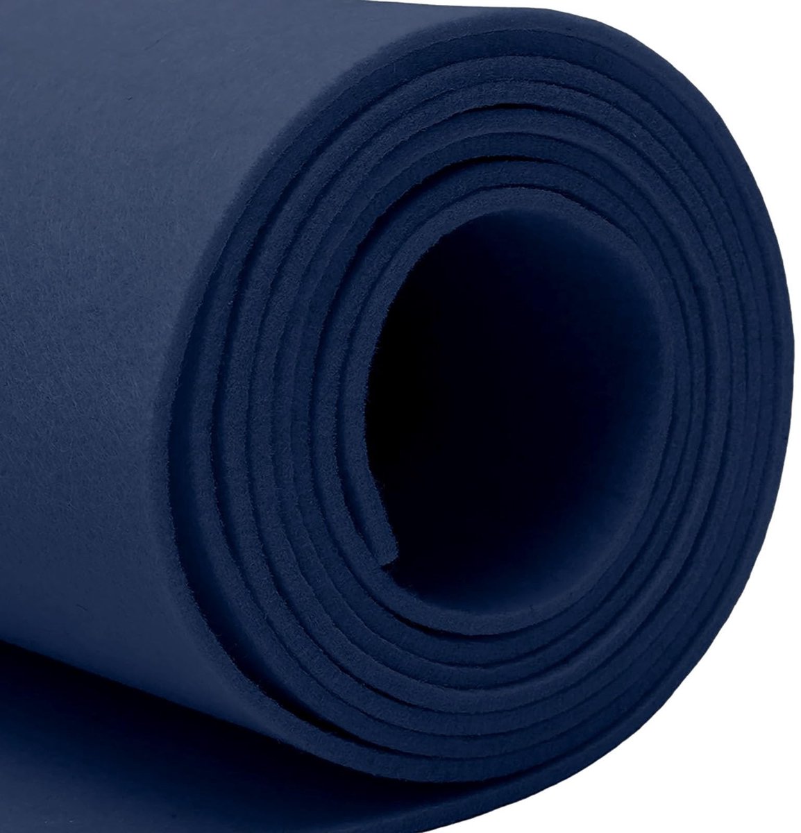 Dailygoods - Donkerblauwe Viltstof voor Creatieve Projecten 40 x 250 cm