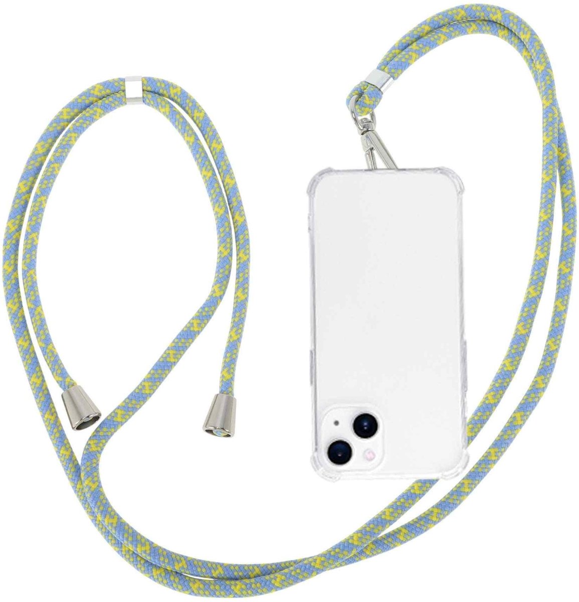 Dailygoods - Telefoonkoord met Universele Patch voor Standaard Telefoonhoes