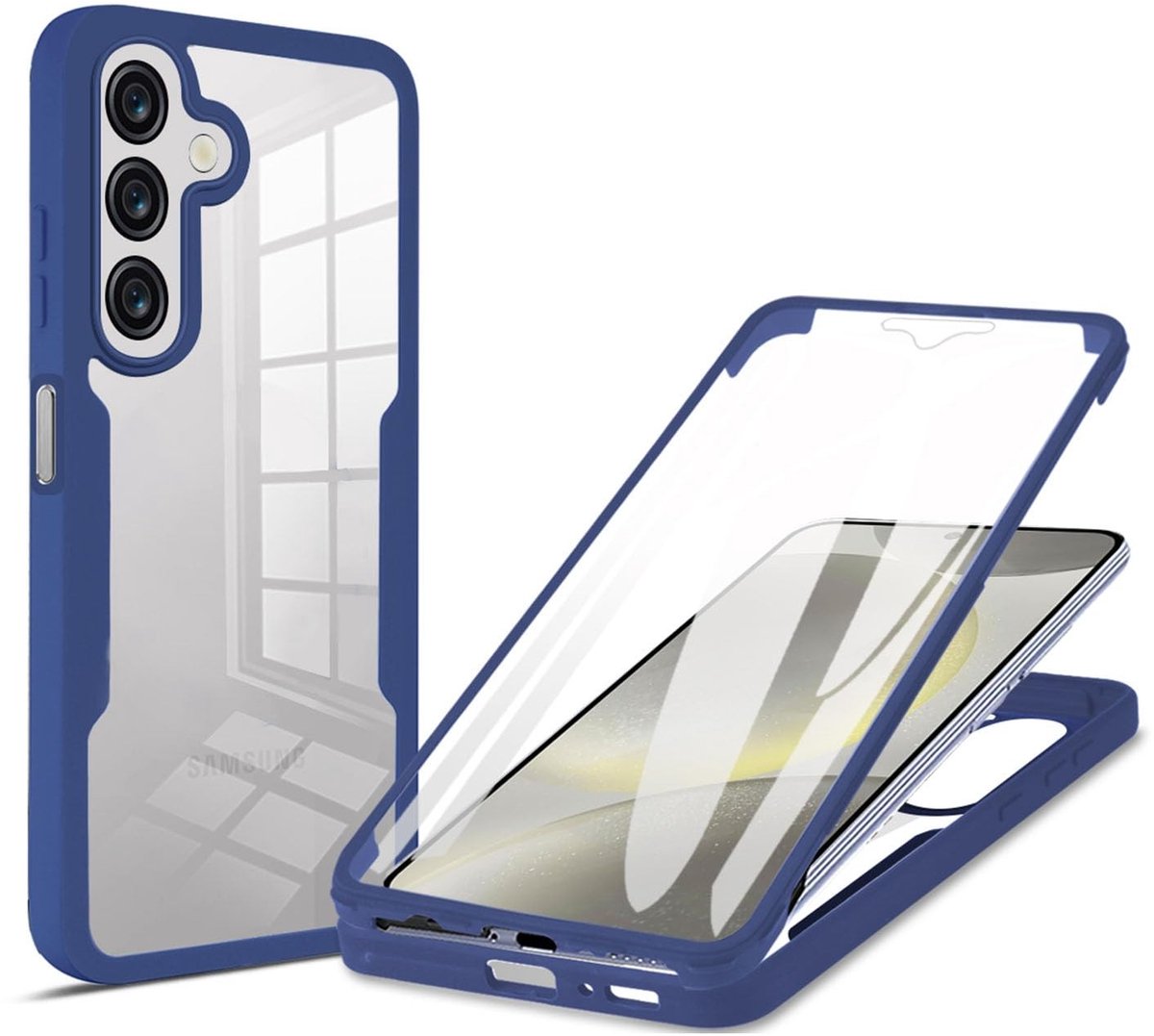 Dailygoods - Beschermhoes voor Samsung Galaxy A57 5G met 360° Beveiliging