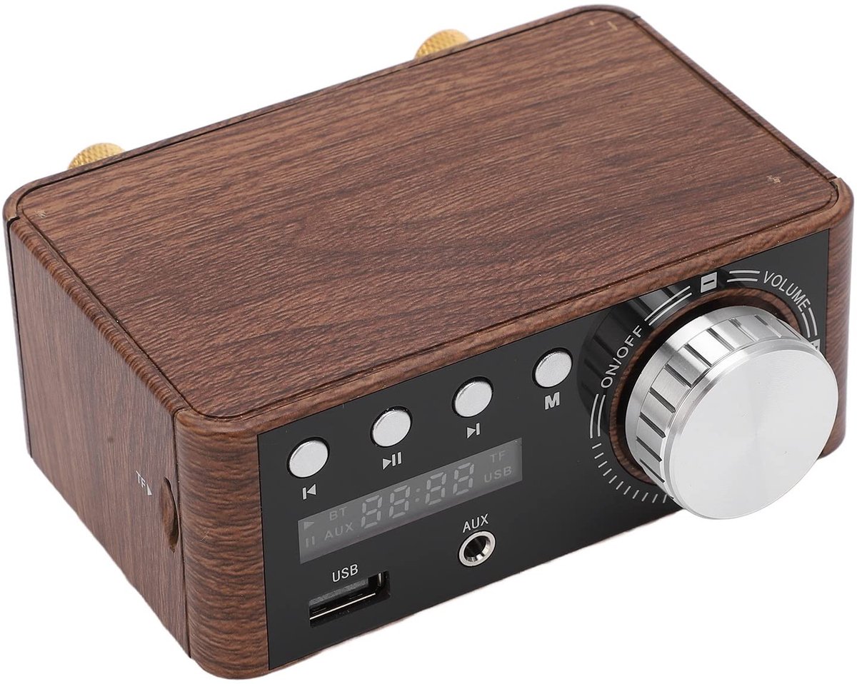 Dailygoods - Houten Mini Digitale Versterker voor Mobiele Apparaten