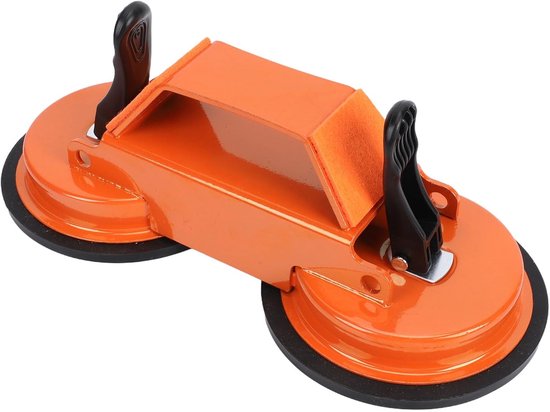 Vloer Gaten Fixer - Dubbele Zuignap - Vloer Reparatie - 70kg Zuigkracht - 118mm Diameter - Zwart — afbeelding 4
