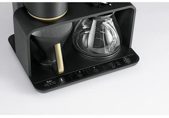 Melitta Epos koffiezetapparaat 1024-04 zwart goud