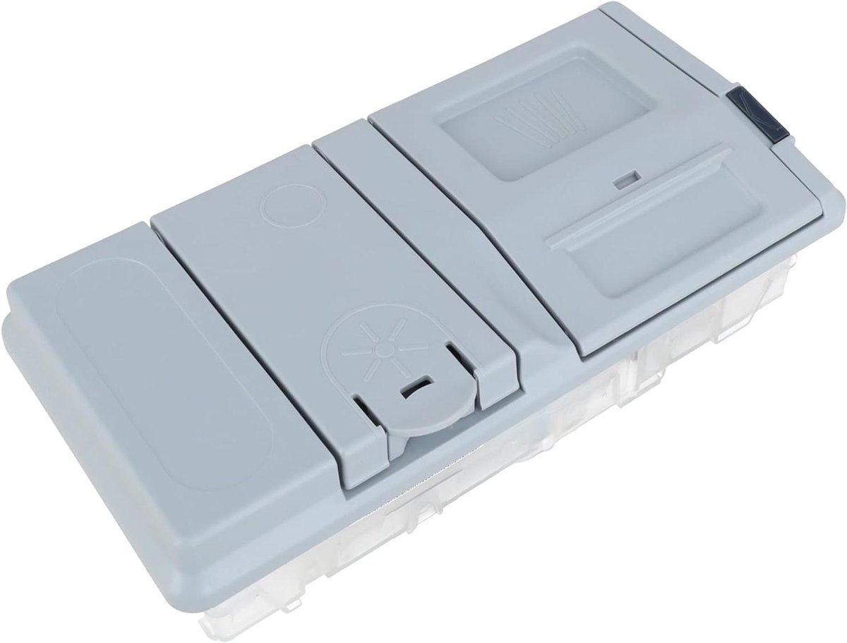 Vaatwasser Tablet Dispenser - Doseerbakje Vaatwasser - Vaat Reinigen - Directe Vervanging - Standaard Maat - Grijs