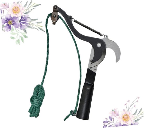 Snoeischaar met snoer-ergonomisch tuingereedschap voor eenvoudig snoeien van planten-robuuste bypass-schaar geschikt voor takken van bloemen en tuinonderhoud van Merkloos	 — afbeelding 4