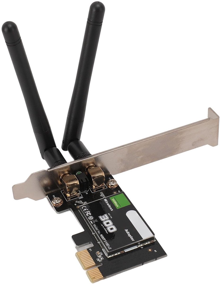 Dailygoods - Dailygoody WiFi-Adapter - Draadloze Adapter - Hoge snelheid tot 300 Mbps - Ondersteunt 7 8 10 11 - Geschikt voor Linux - Krachtige netwerk...