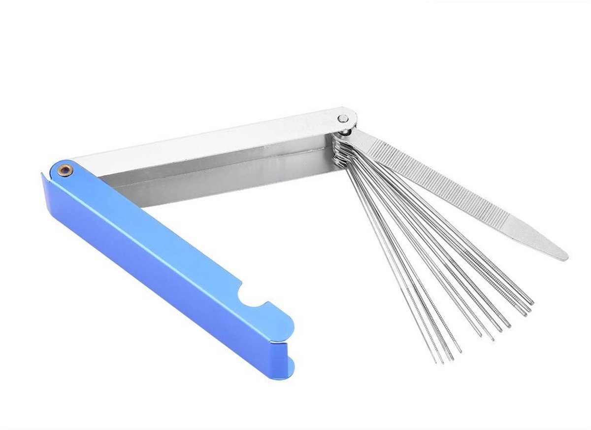 Dailygoods- Tip Cleaner Set 13-delig - Roestvrij Staal - Opslagdoos - Voor Motorfiets/Carburetor - Duurzaam - Lichtgewicht Aluminium