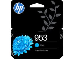 HP 953 - Inktcartridge - Origineel - Standaard capaciteit - Cyaan