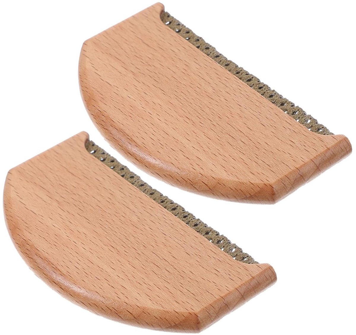 Metalen Spatels - Pluisverwijderaar Set - Kleding Reinigen - Hoge Hardheid - 4 Stuks - Goud