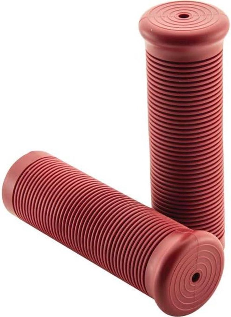 Motorfiets Handgrepen - Stuur Handvatten - Comfortabel Rijden - Superieure Trillingsdemping - 7/8 inch stuur - Rood