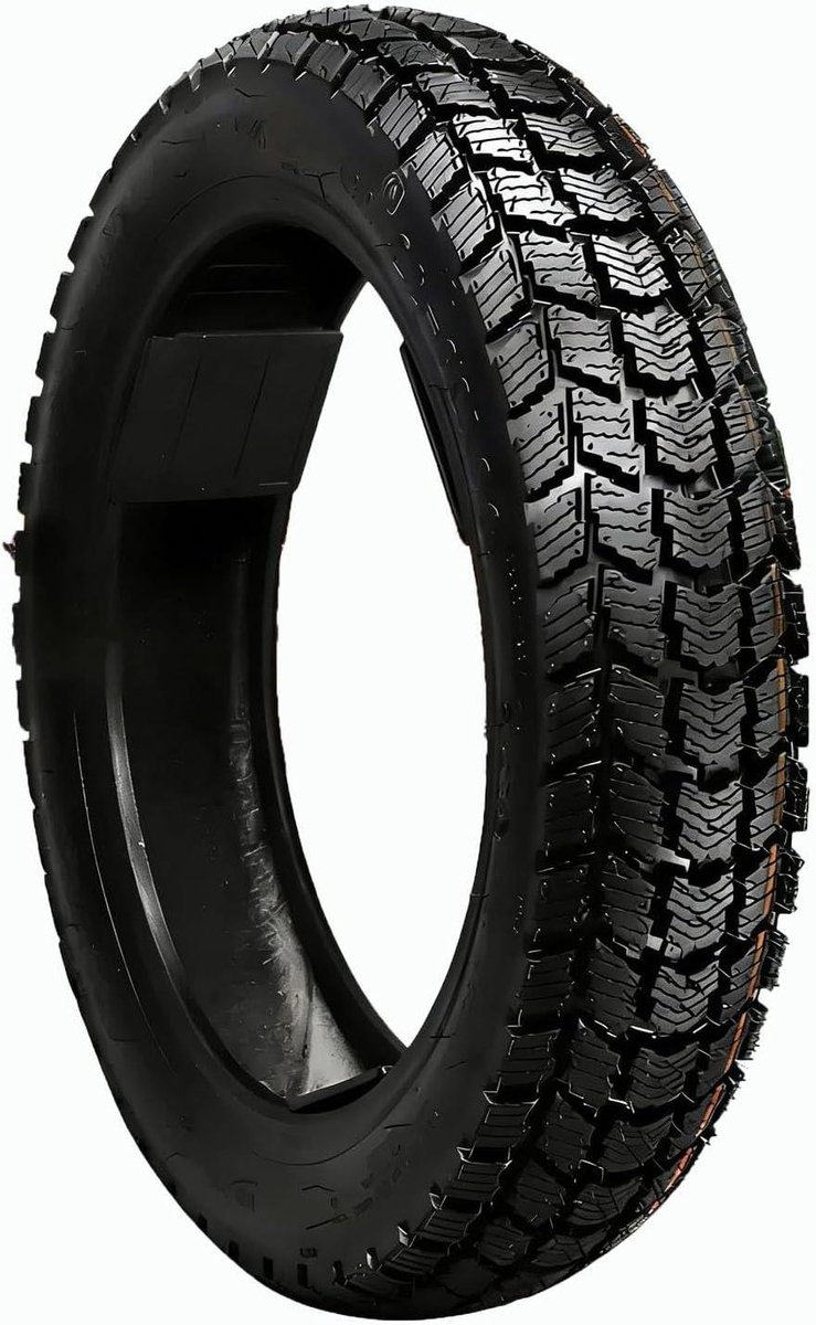 Luchtband - Binnenloze Band - Offroad Rijden - Lekbestendig Nylon Karkas - 3.00-10 Inch - Zwart
