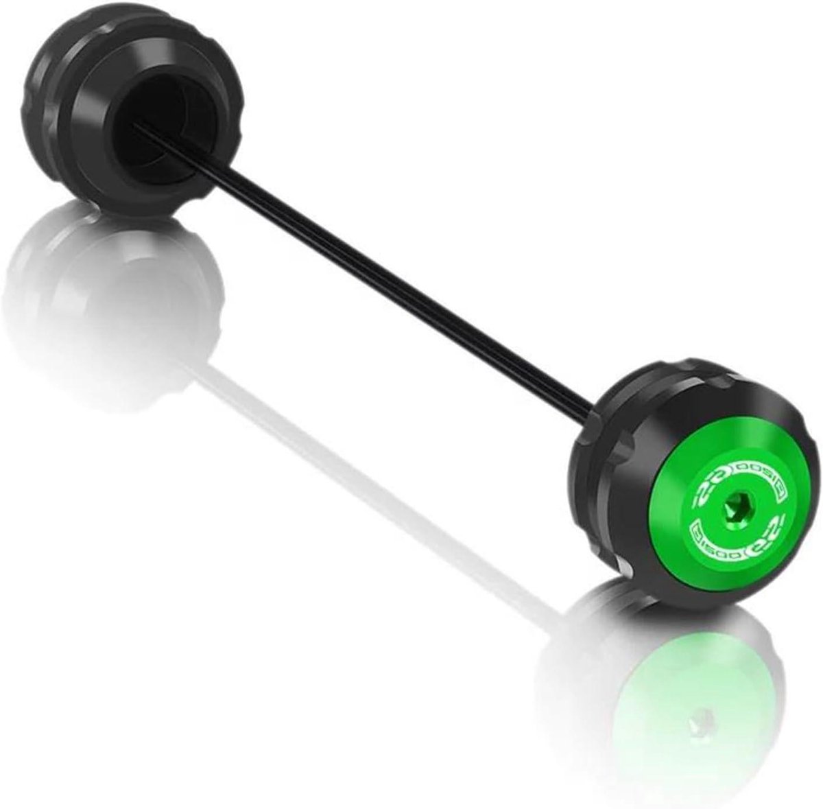 Voorwiel As Bescherming - Valdop Motor - Motor Beschermen - Schokabsorberend Aluminium - N.v.t. - Groen