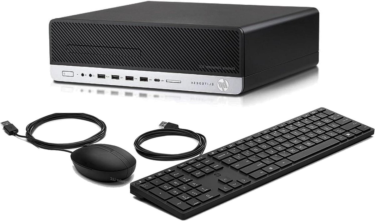 Desktop PC - Zakelijke Computer - Productief Werken - Snel Opstarten - 16GB RAM 512GB SSD - Zwart