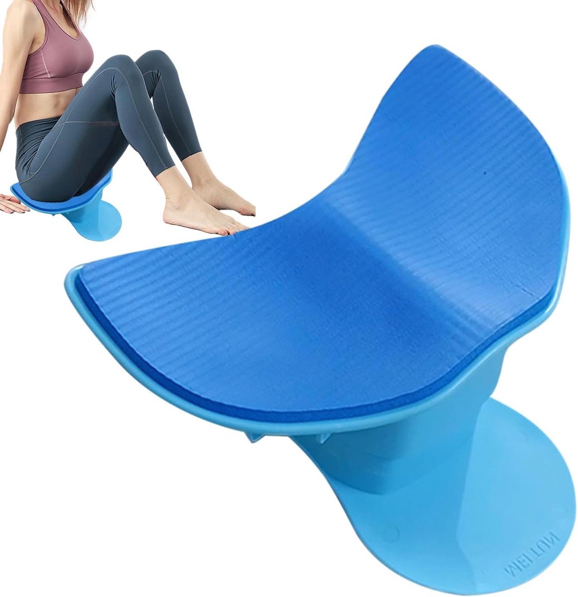 Bilspiertrainer - Heup trainer - Lichaam vormen - 45 graden effect - 32 x 22 x 22 cm - Blauw