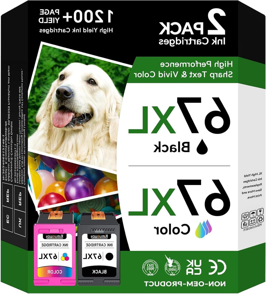 Inkt Cartridges - Zwart Kleur - Thuisprinten Documenten - Hoge Capaciteit - XL - Combo Pack