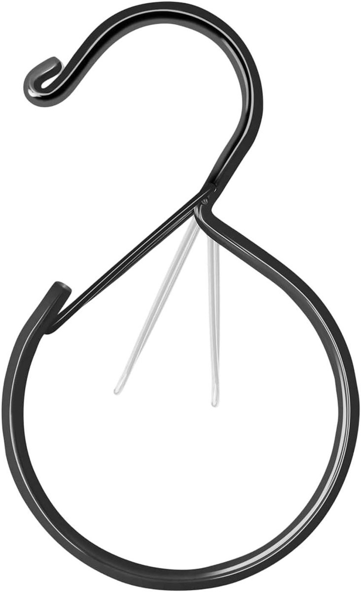 Riemhouder Metaal - Kast Organizer - Ruimte Besparen - Waterdicht Frame - 16 x 10 cm - Zwart