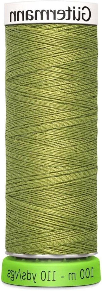 Gerecycled Polyester Garen - Naaigaren Set - Alle Stoffen Naaien - Geen Vezelvlucht - 100 Meter - Helder Blauw