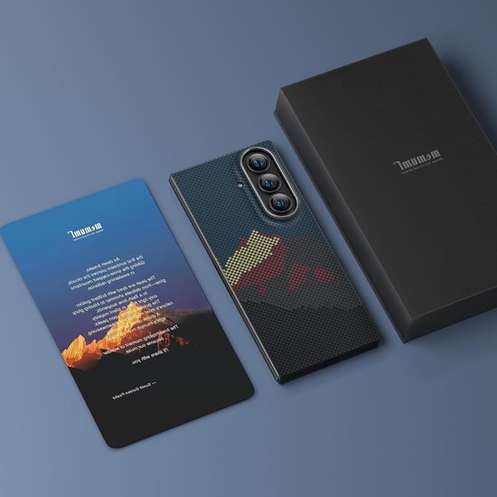 Aramidevezel Hoes voor Samsung Galaxy Z Fold 7 met Screen Protector en Mag-Safe Compatibiliteit in Carbon Fiber Design, Ideaal voor Bescherming en Stijl — afbeelding 5