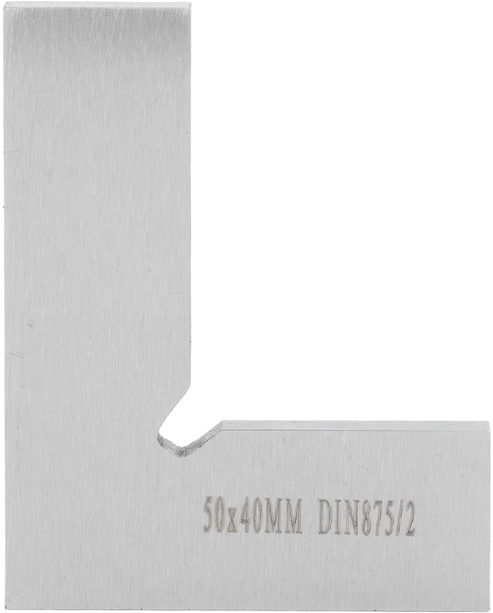 Dailygoods - 90° Snelmeetvierkant van Koolstofstaal voor Houtbewerking