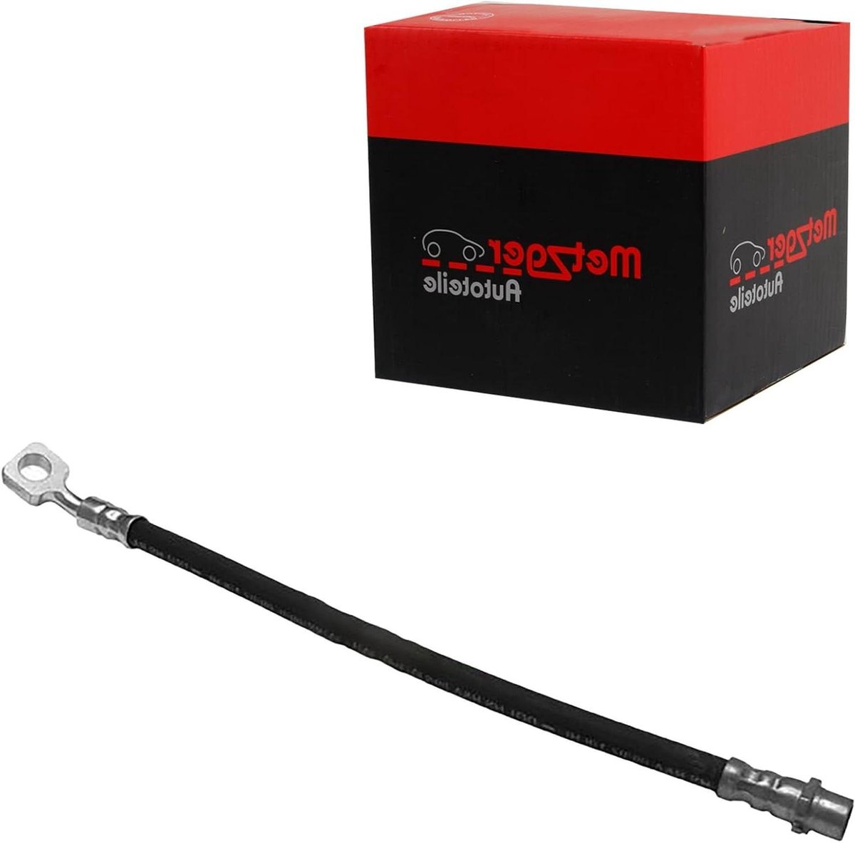 Remleiding Achter - Rem Slang - Auto Onderhoud - Specifieke Bouwjaren - 45.5 cm - Zwart