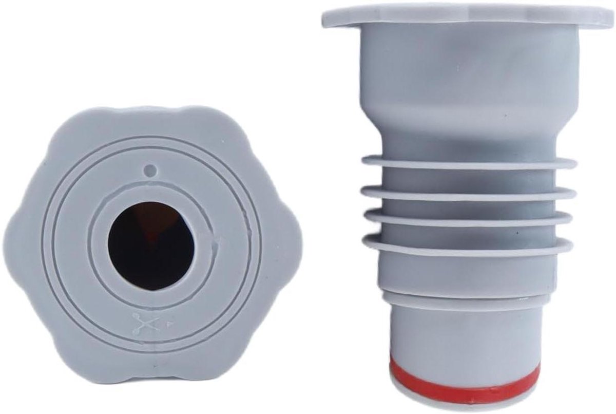 2pcs Washing Machine Drain Pipe Seal, 35-40mm Silicone Drain Hose Connector Seal Drainer for Washing Machine, Bathroom and Kitchen